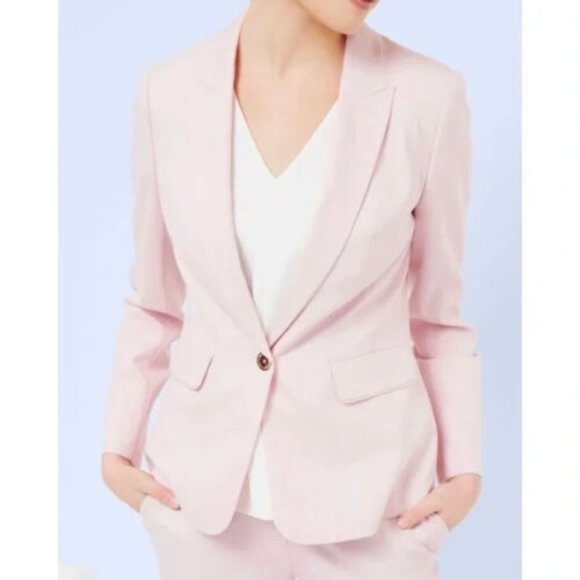 Ted Baker Jackets & Blazers - Ted Baker Pale Pink Soreli Blazer Jacket Wool Blend